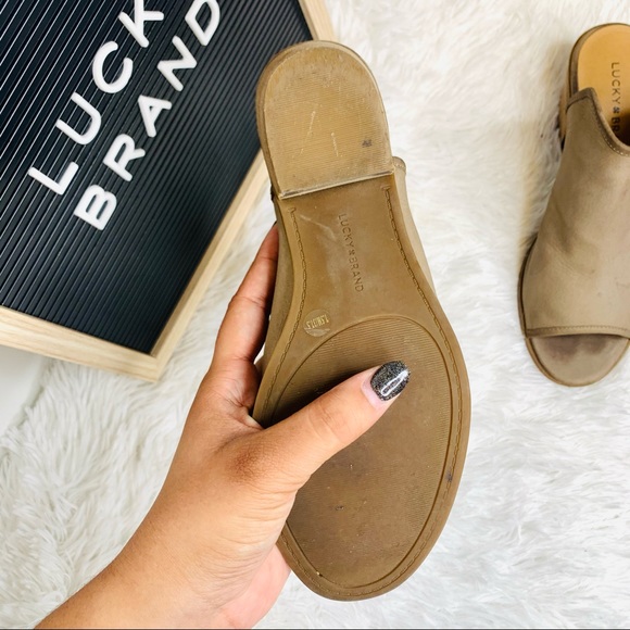 Lucky Brand Baldomero Slide Mules - Picture 6 of 7